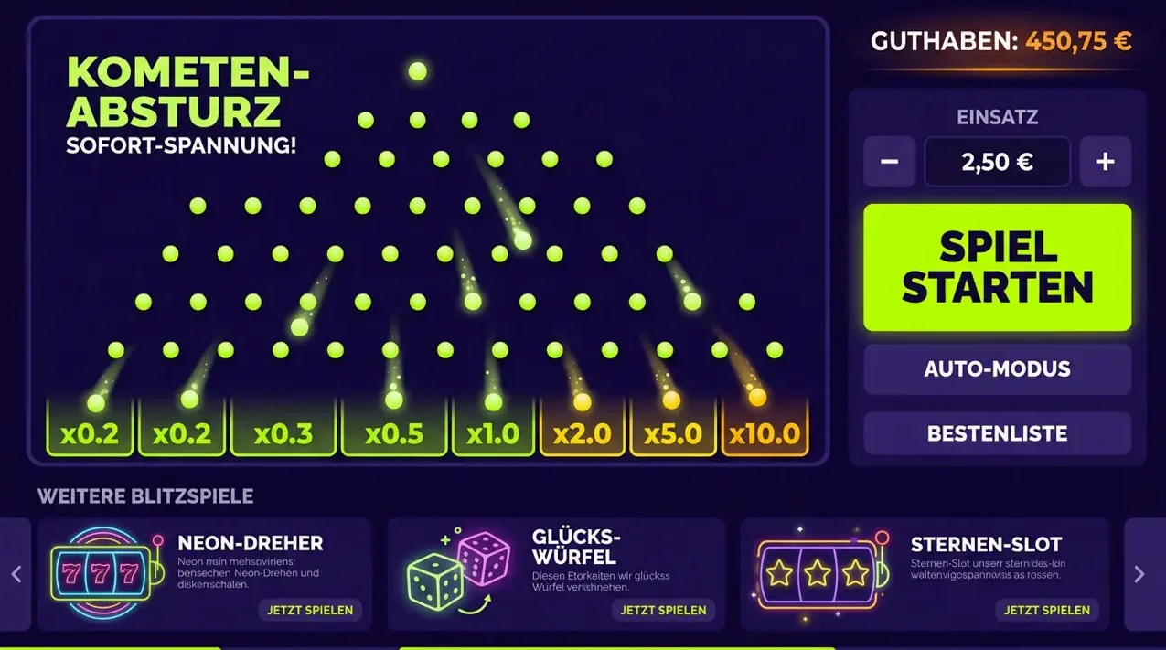 Irwin: Neue Neuerscheinungen & Instant Games